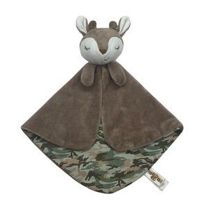 Bass Pro Shops Baby Deer Plush Security Blanket Lovey 13”  Camo Print